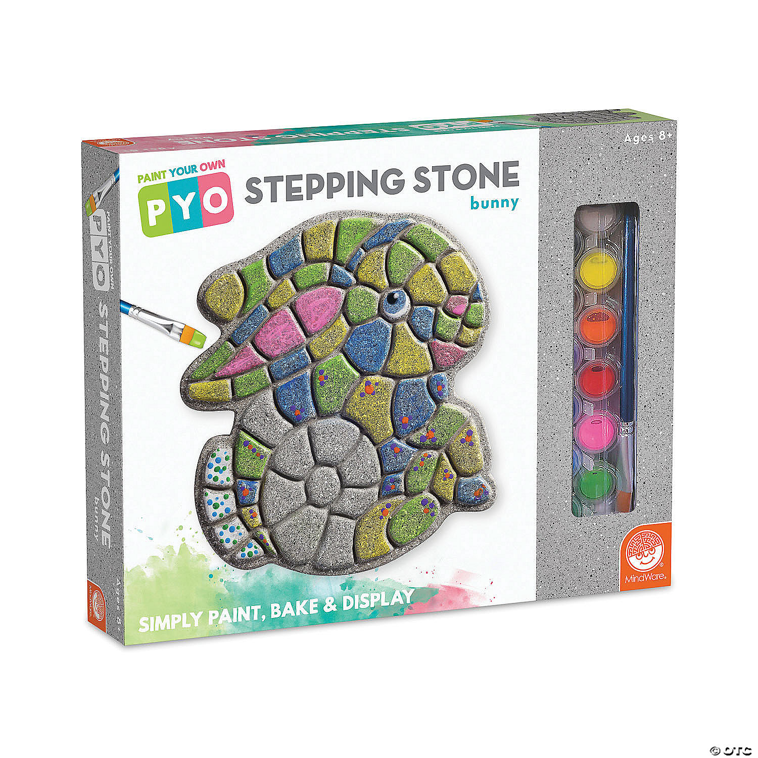 Paint Your Own Stepping Stone: Bunny MW Paint Your Own Stepping Stone: Bunny -MindWare SHOP paint your own stepping stone bunny13980300 a04