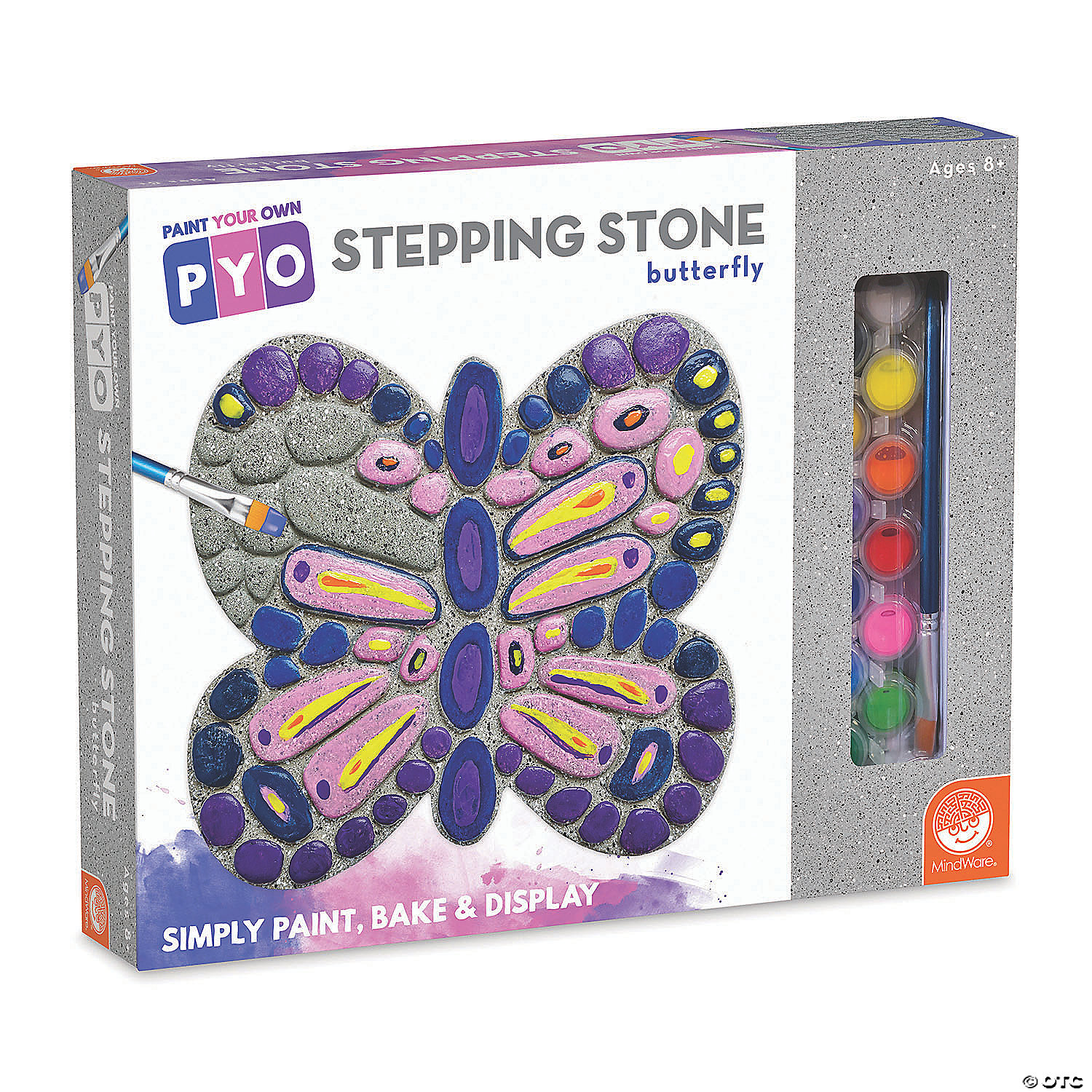 Paint Your Own Stepping Stone: Butterfly MW Paint Your Own Stepping Stone: Butterfly -MindWare SHOP paint your own stepping stone butterfly68536 a01