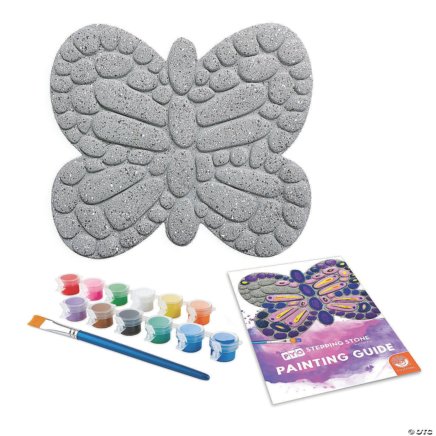 Paint Your Own Stepping Stone: Butterfly MW Paint Your Own Stepping Stone: Butterfly -MindWare SHOP paint your own stepping stone butterfly68536 a02