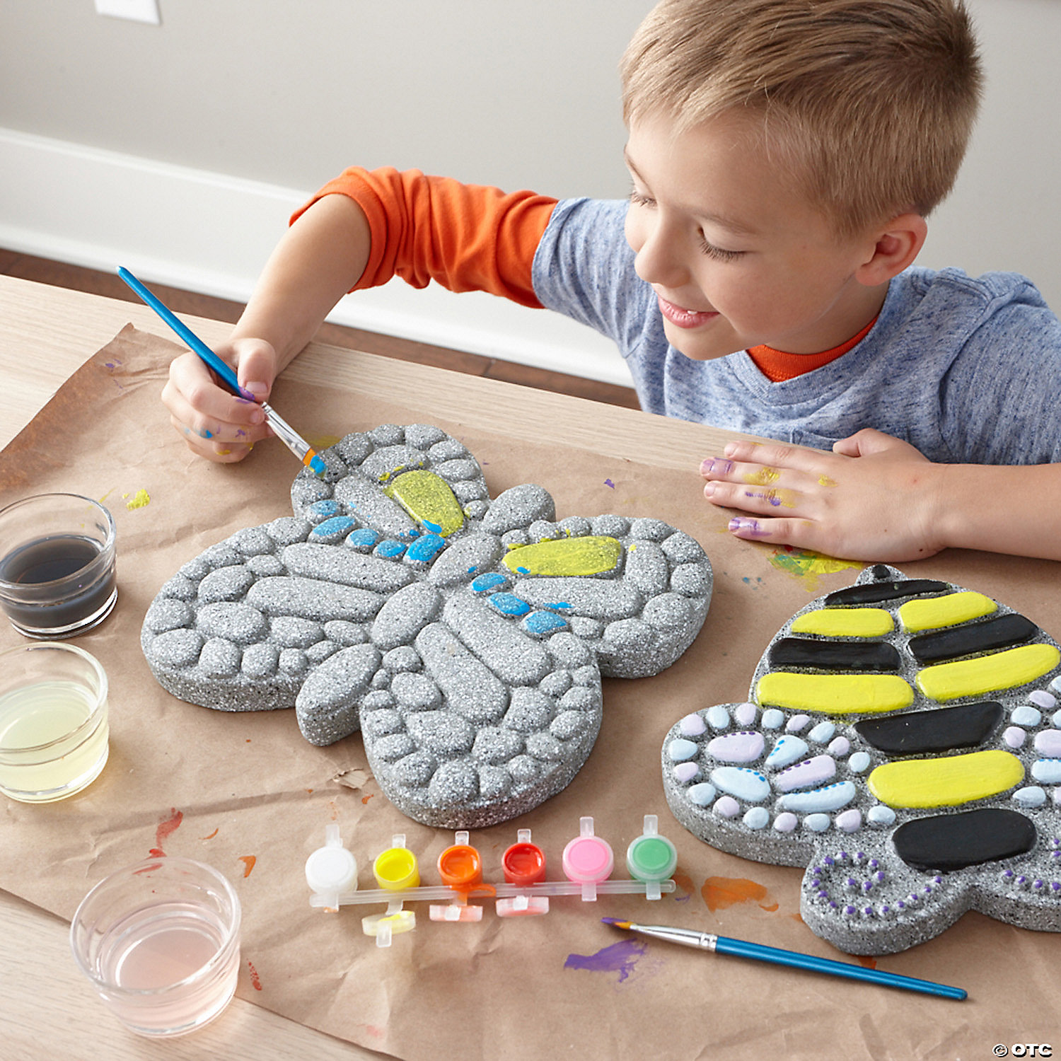 Paint Your Own Stepping Stone: Butterfly MW Paint Your Own Stepping Stone: Butterfly -MindWare SHOP paint your own stepping stone butterfly68536 a03
