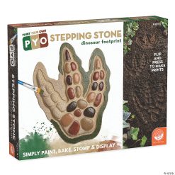 MW Paint Your Own Stepping Stone: Dinosaur Footprint 6 MW Paint Your Own Stepping Stone: Dinosaur Footprint -MindWare SHOP paint your own stepping stone dinosaur footprint13838209 a05
