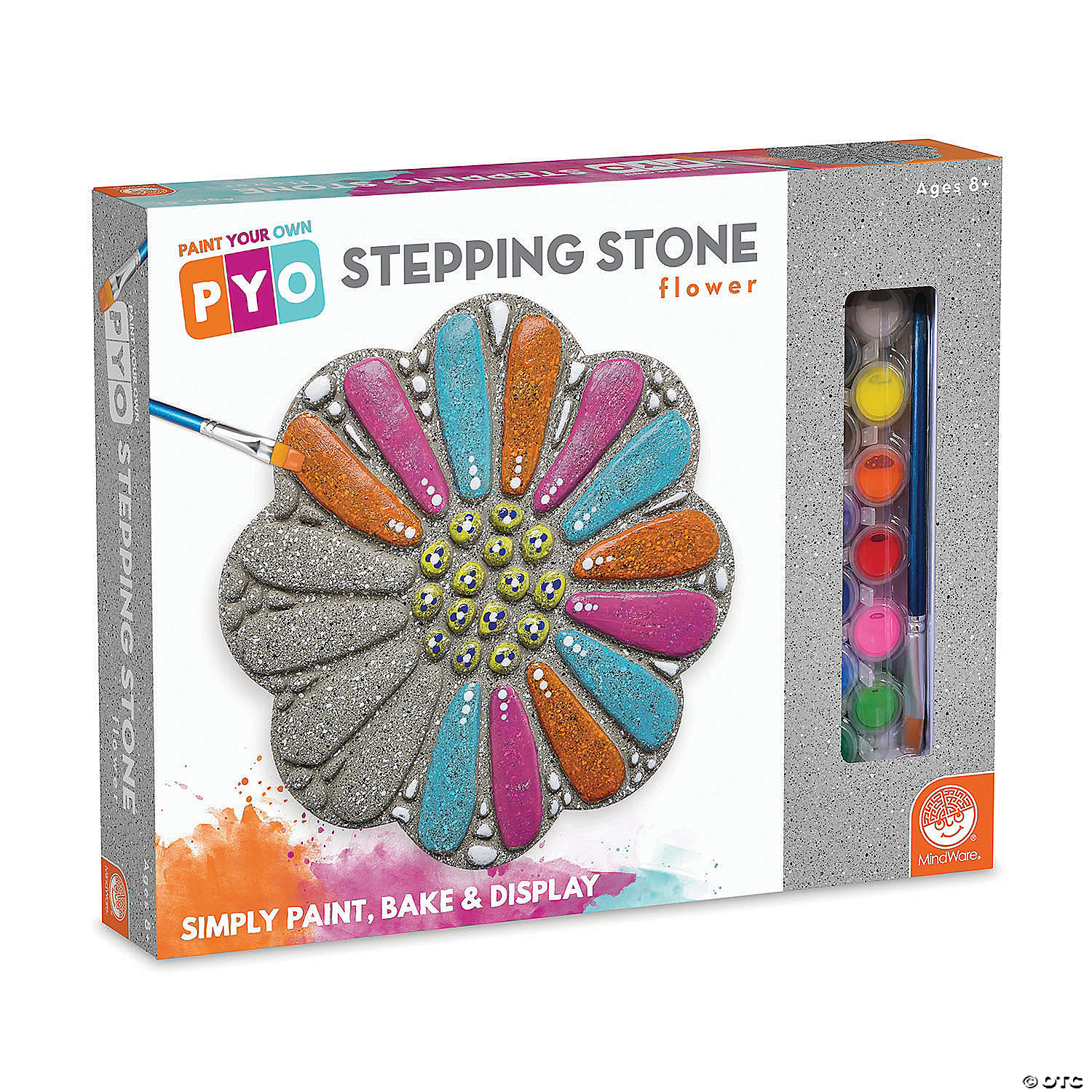 Paint Your Own Stepping Stone: Flower MW Paint Your Own Stepping Stone: Flower -MindWare SHOP paint your own stepping stone flower13786929 a01