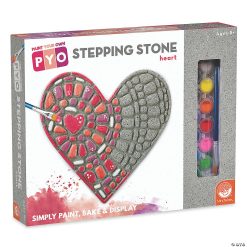 MW Paint Your Own Stepping Stone: Heart -MindWare SHOP paint your own stepping stone heart13818688 a03