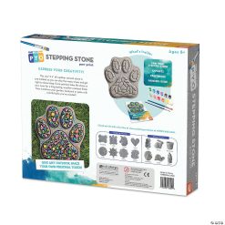 MW Paint Your Own Stepping Stone: Paw Print 11 MW Paint Your Own Stepping Stone: Paw Print -MindWare SHOP paint your own stepping stone paw print13980301 a05