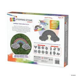 MW Paint Your Own Stepping Stone: Rainbow -MindWare SHOP paint your own stepping stone rainbow14110993 a05