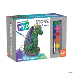 MW Paint Your Own Stone Dragon -MindWare SHOP paint your own stone dragon14103801 a04