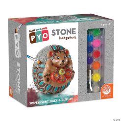 MW Paint Your Own Stone: Hedgehog -MindWare SHOP paint your own stone hedgehog13818683 a03