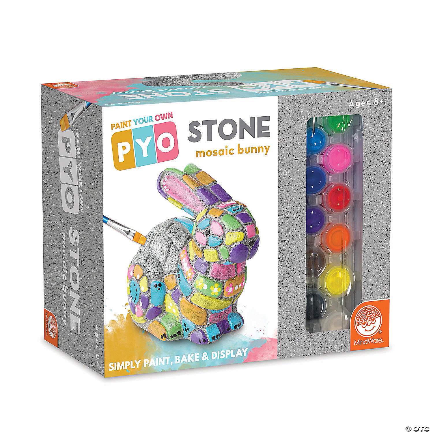 MW Paint Your Own Stone: Mosaic Bunny 4 MW Paint Your Own Stone: Mosaic Bunny - Image 2