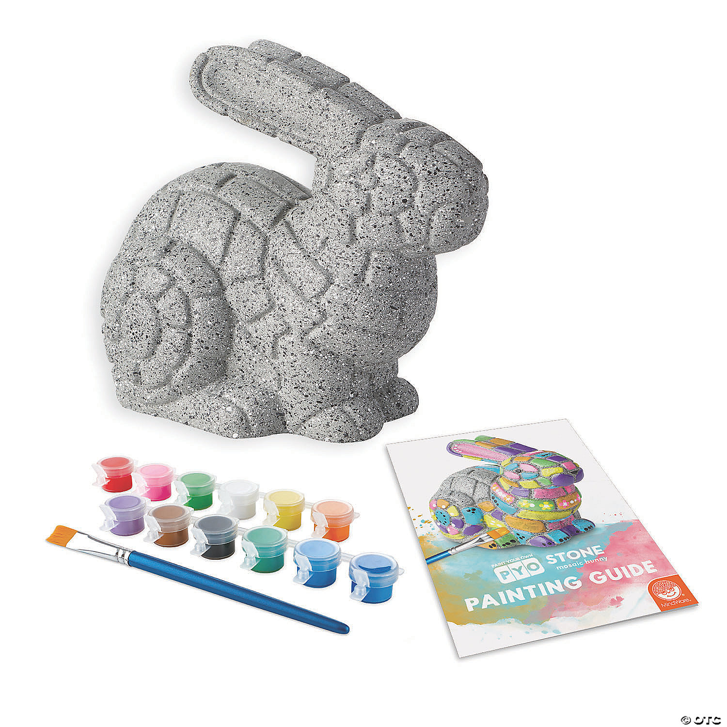 MW Paint Your Own Stone: Mosaic Bunny 6 MW Paint Your Own Stone: Mosaic Bunny - Image 4