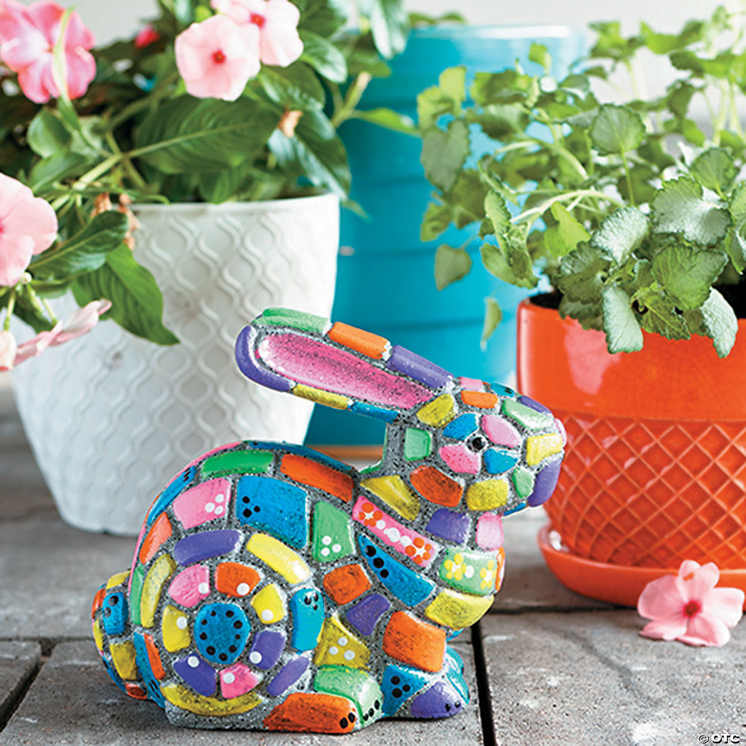 MW Paint Your Own Stone: Mosaic Bunny 3 MW Paint Your Own Stone: Mosaic Bunny