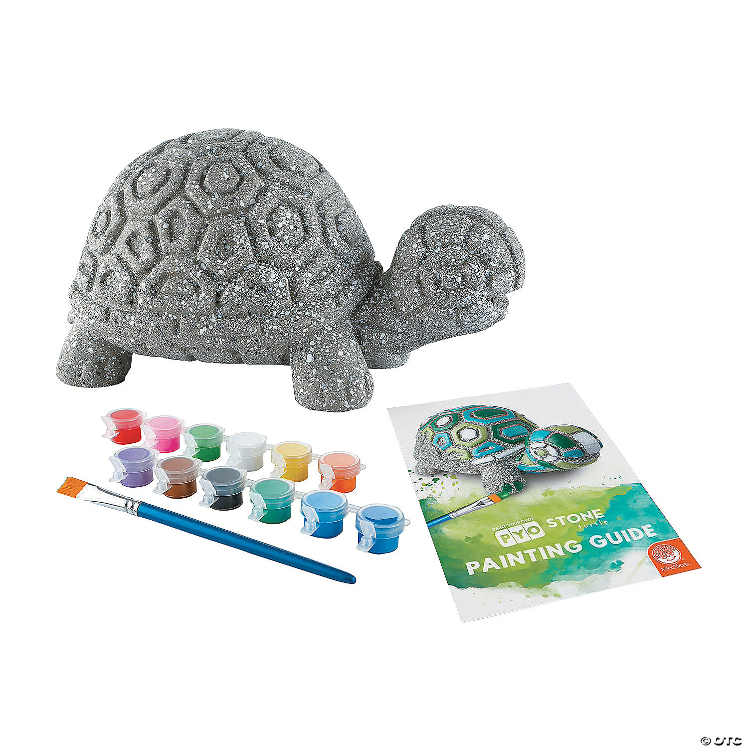 MW Paint Your Own: Stone Turtle 4 MW Paint Your Own: Stone Turtle - Image 2
