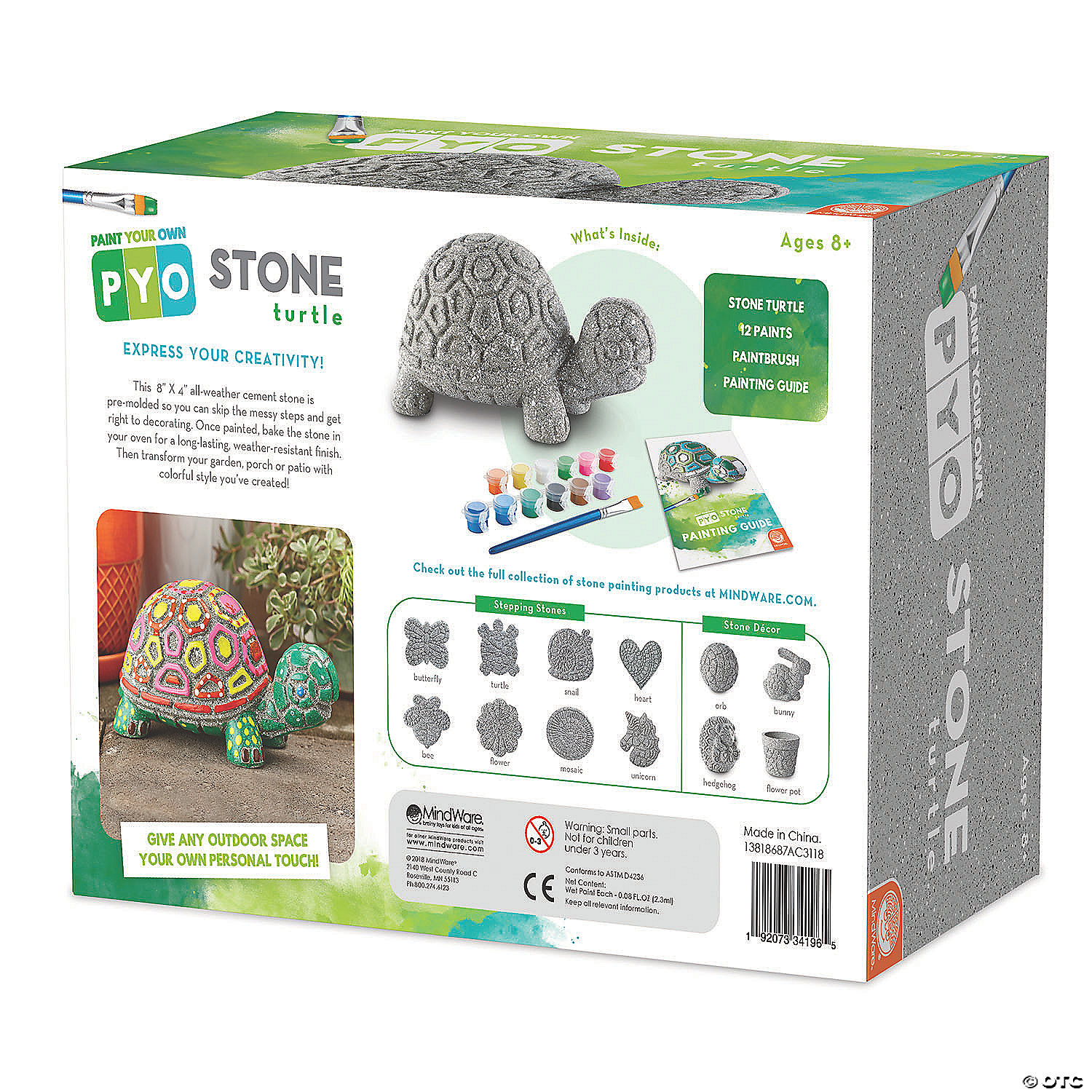 MW Paint Your Own: Stone Turtle 7 MW Paint Your Own: Stone Turtle - Image 5