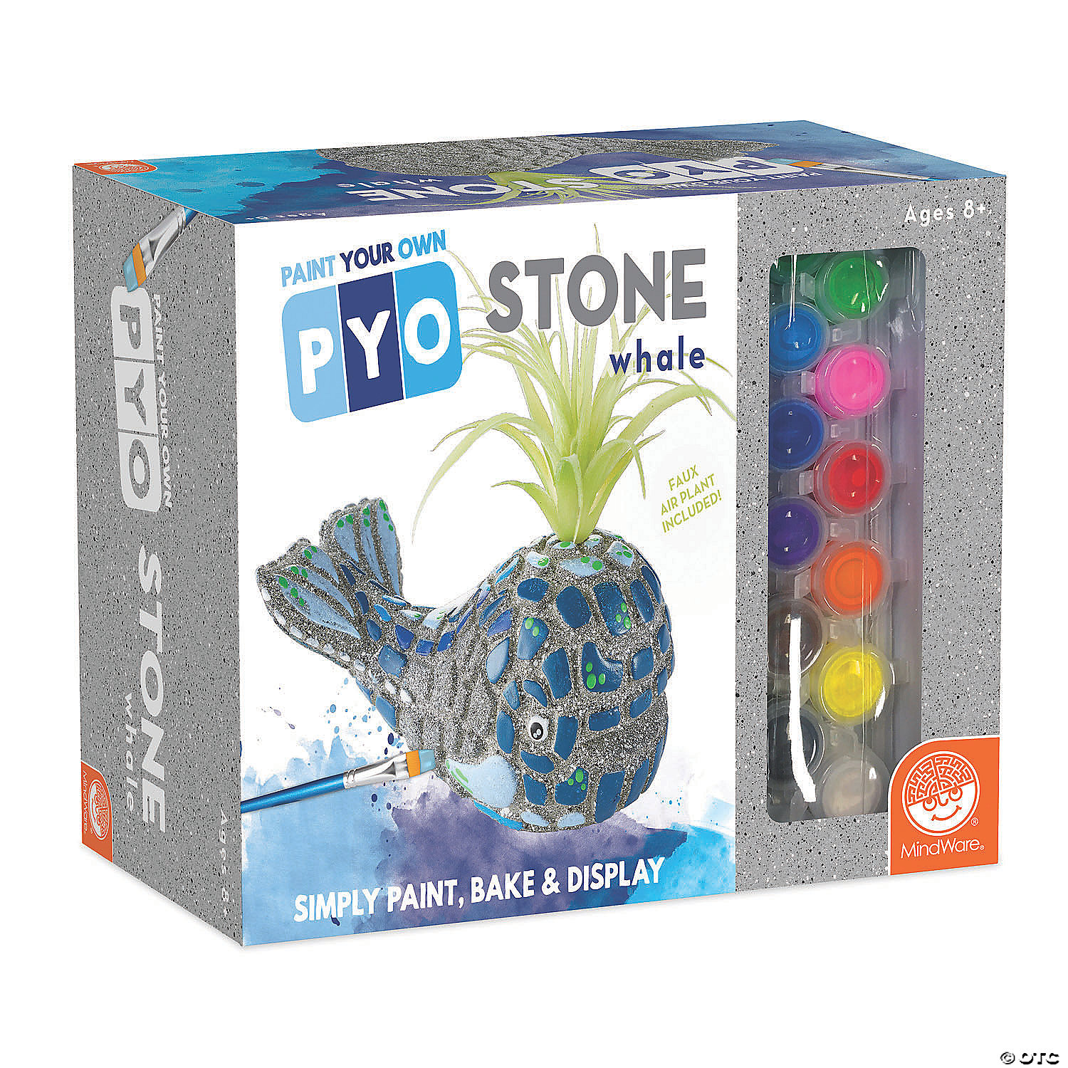 Paint Your Own Stone: Whale MW Paint Your Own Stone: Whale -MindWare SHOP paint your own stone whale13935640 a04