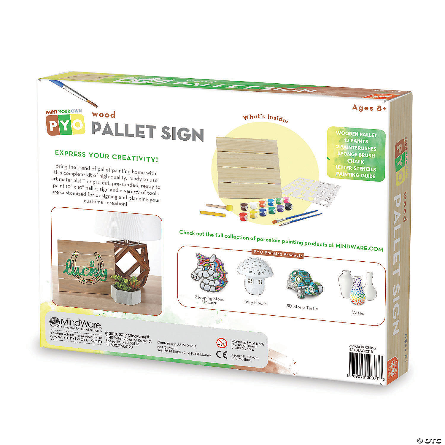 MW Paint Your Own Wood Pallet Sign 7 MW Paint Your Own Wood Pallet Sign - Image 5