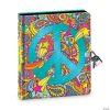 MW Peace Sign Black Page Diary 1 MW Peace Sign Black Page Diary -MindWare SHOP peace sign black page diary5741