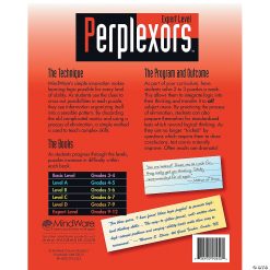 MW Perplexors: Expert Level 3 MW Perplexors: Expert Level -MindWare SHOP perplexors expert level90450 a01
