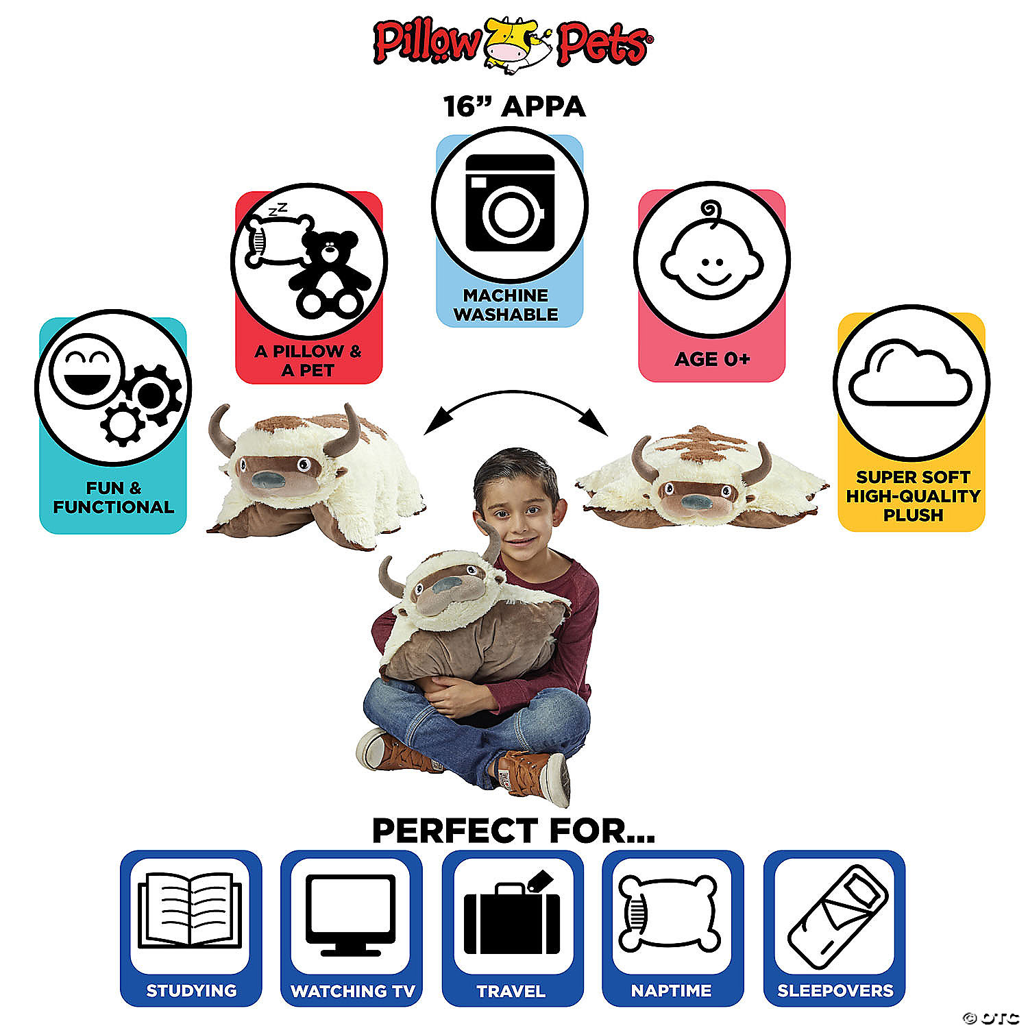 MW Pillow Pet: Appa 6 MW Pillow Pet: Appa - Image 4