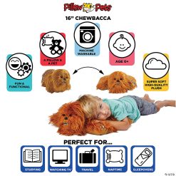MW Pillow Pet - Chewbacca Star Wars 9 MW Pillow Pet - Chewbacca Star Wars -MindWare SHOP pillow pet chewbacca star wars14166832 a03