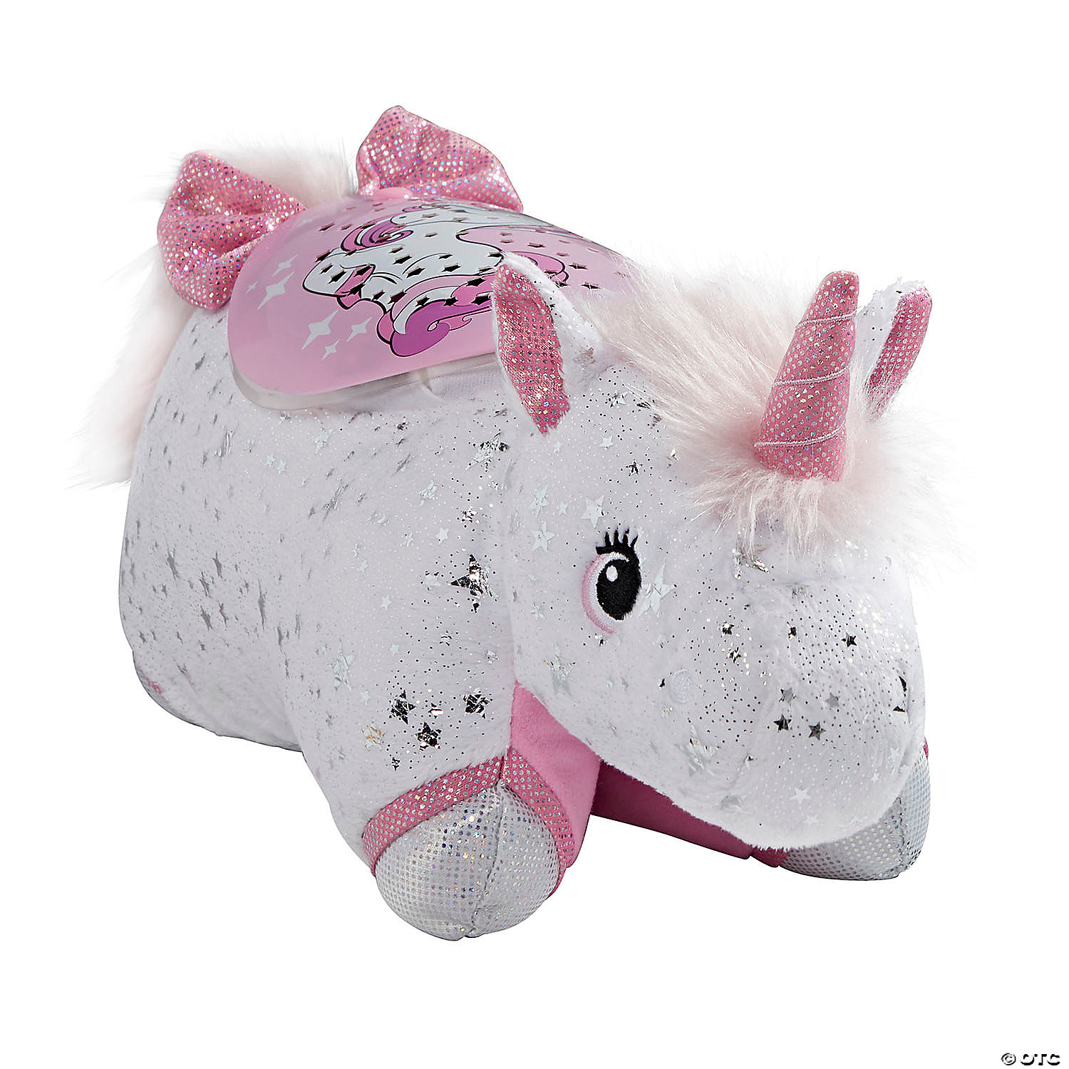 MW Pillow Pet - Glittery Unicorn Sleeptime Lite 4 MW Pillow Pet - Glittery Unicorn Sleeptime Lite - Image 2