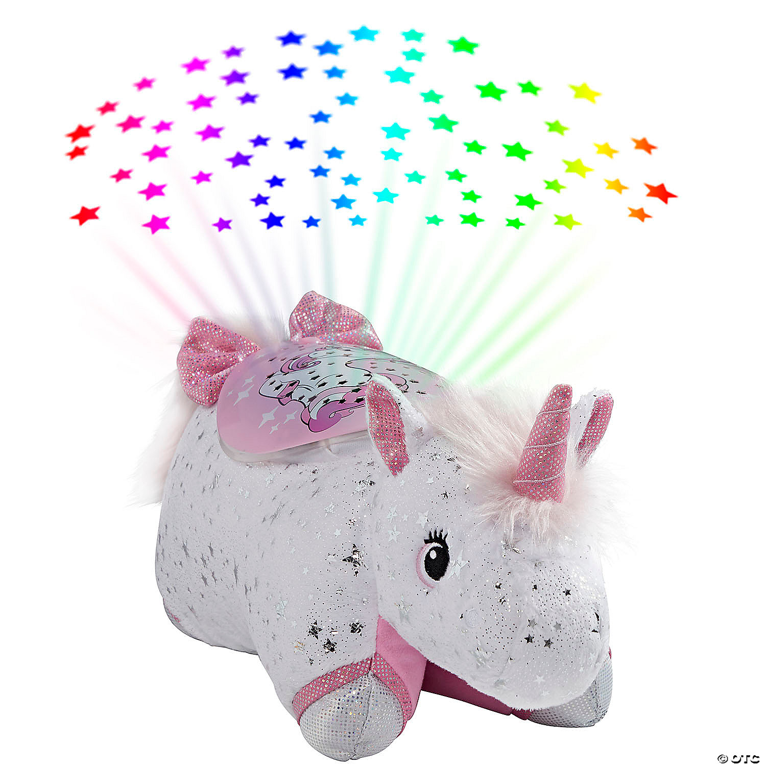 MW Pillow Pet - Glittery Unicorn Sleeptime Lite 3 MW Pillow Pet - Glittery Unicorn Sleeptime Lite