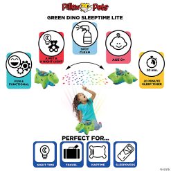 MW Pillow Pet - Green Dinosaur Sleeptime Lite -MindWare SHOP pillow pet green dinosaur sleeptime lite14166813 a05
