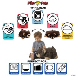 MW Pillow Pet - Mr. Bear 9 MW Pillow Pet - Mr. Bear -MindWare SHOP pillow pet mr bear14166788 a03