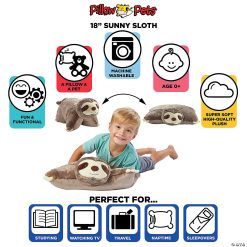 MW Pillow Pet - Sunny Sloth 11 MW Pillow Pet - Sunny Sloth -MindWare SHOP pillow pet sunny sloth14166791 a04