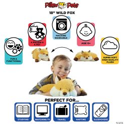 MW Pillow Pet - Wild Fox 5 MW Pillow Pet - Wild Fox -MindWare SHOP pillow pet wild fox14166789 a03