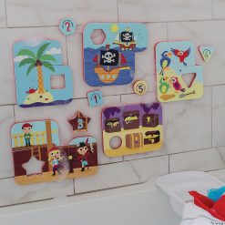 MW Playful Pirates Bath Puzzles 3 MW Playful Pirates Bath Puzzles -MindWare SHOP playful pirates bath puzzlesbp01 a01