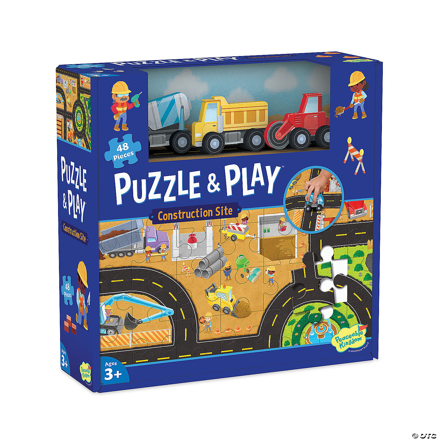 MW Puzzle And Play: Construction Site 3 MW Puzzle And Play: Construction Site