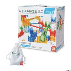 MW Q-BA-MAZE 2.0: Rails Builder With FREE Marble Pack
