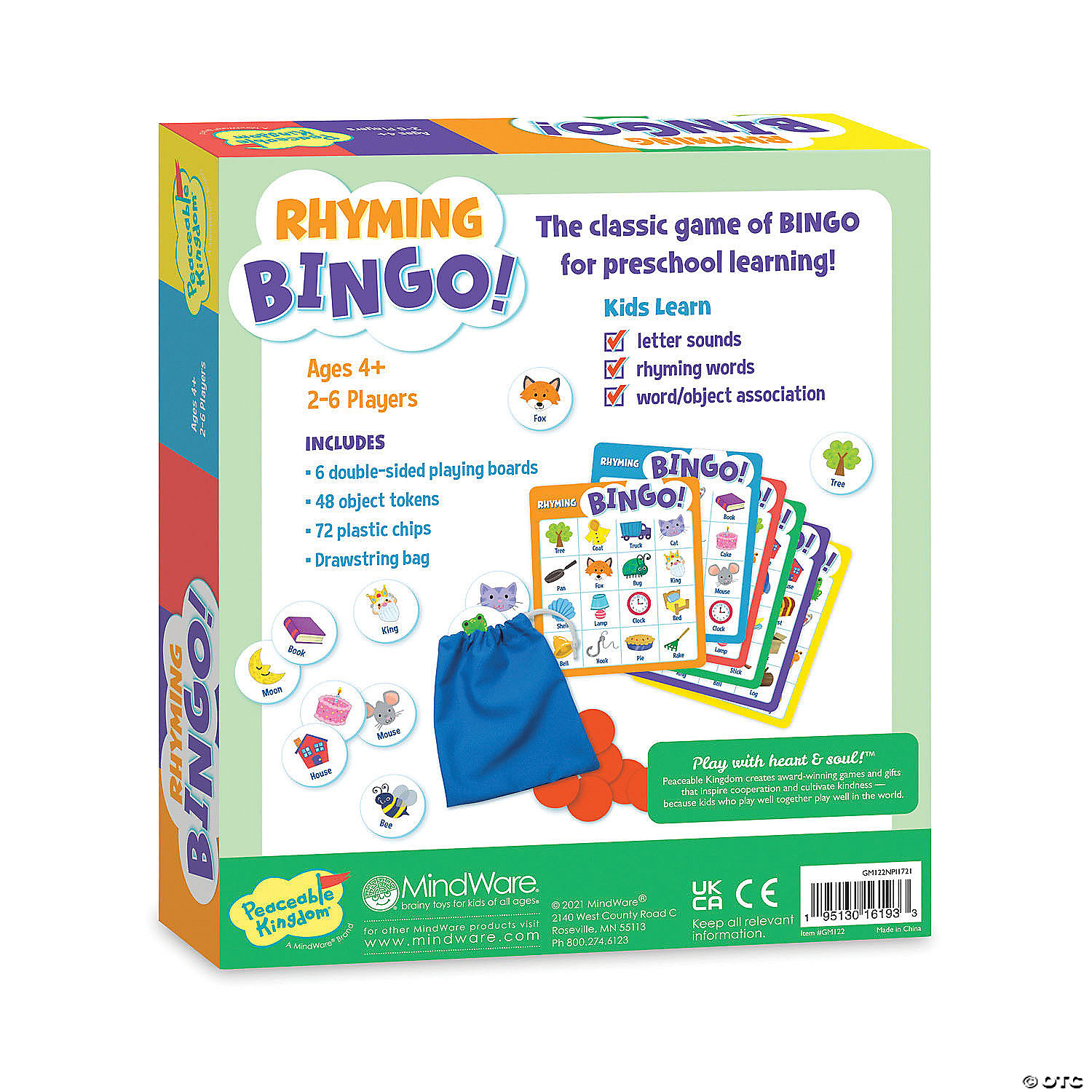Rhyming Bingo! MW Rhyming Bingo! -MindWare SHOP rhyming bingogm122 a05