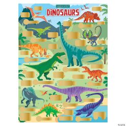 MW Scratch-a-Fact Poster: Dinosaurs