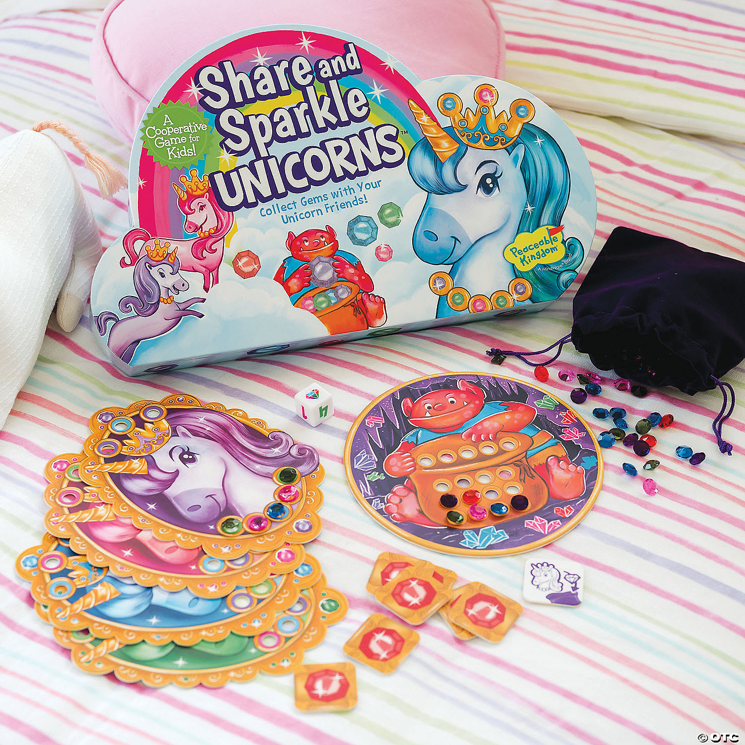 Share and Sparkle Unicorns Cooperative Game MW Share And Sparkle Unicorns Cooperative Game -MindWare SHOP share and sparkle unicorns cooperative gamegmc34 a01