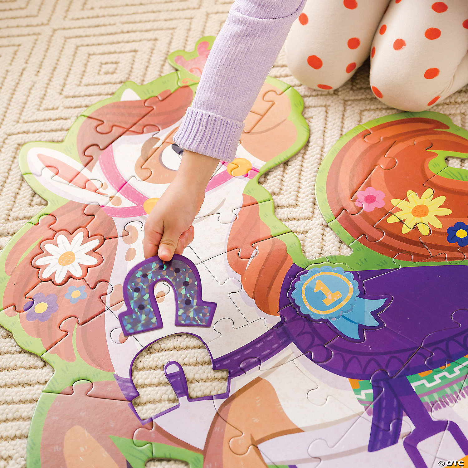 Shimmery Pony Floor Puzzle MW Shimmery Pony Floor Puzzle -MindWare SHOP shimmery pony floor puzzlepz53 a01