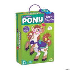 MW Shimmery Pony Floor Puzzle 5 MW Shimmery Pony Floor Puzzle -MindWare SHOP shimmery pony floor puzzlepz53 a04