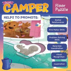 MW Shiny Camper Floor Puzzle -MindWare SHOP shiny camper floor puzzle14125379 a02