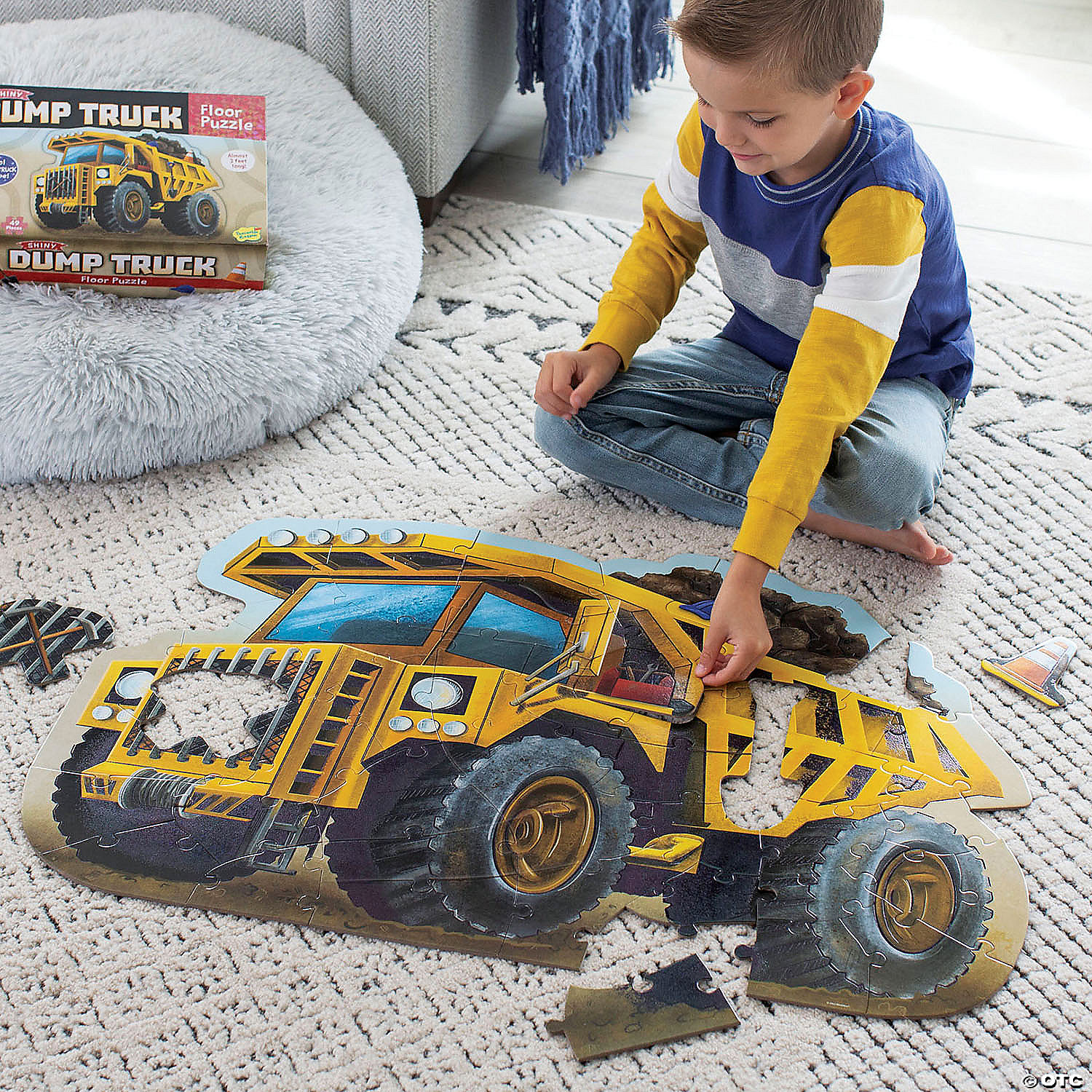 Shiny Dump Truck Floor Puzzle MW Shiny Dump Truck Floor Puzzle -MindWare SHOP shiny dump truck floor puzzlepz54