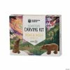 MW Soapstone Carving Kits: Bear & Wolf