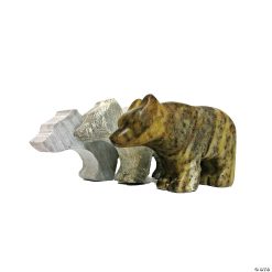MW Soapstone Carving Kits: Bear & Wolf -MindWare SHOP soapstone carving kits bear and wolf14109224 a02