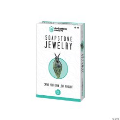 MW Soapstone Jewelry Carving Kits: Leaf