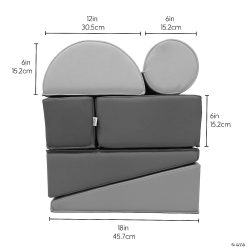 MW SoftScape Toddler Builder Block Set, 12-Piece - Earthtone -MindWare SHOP softscape toddler builder block set 12 piece earthtone14196595 a03