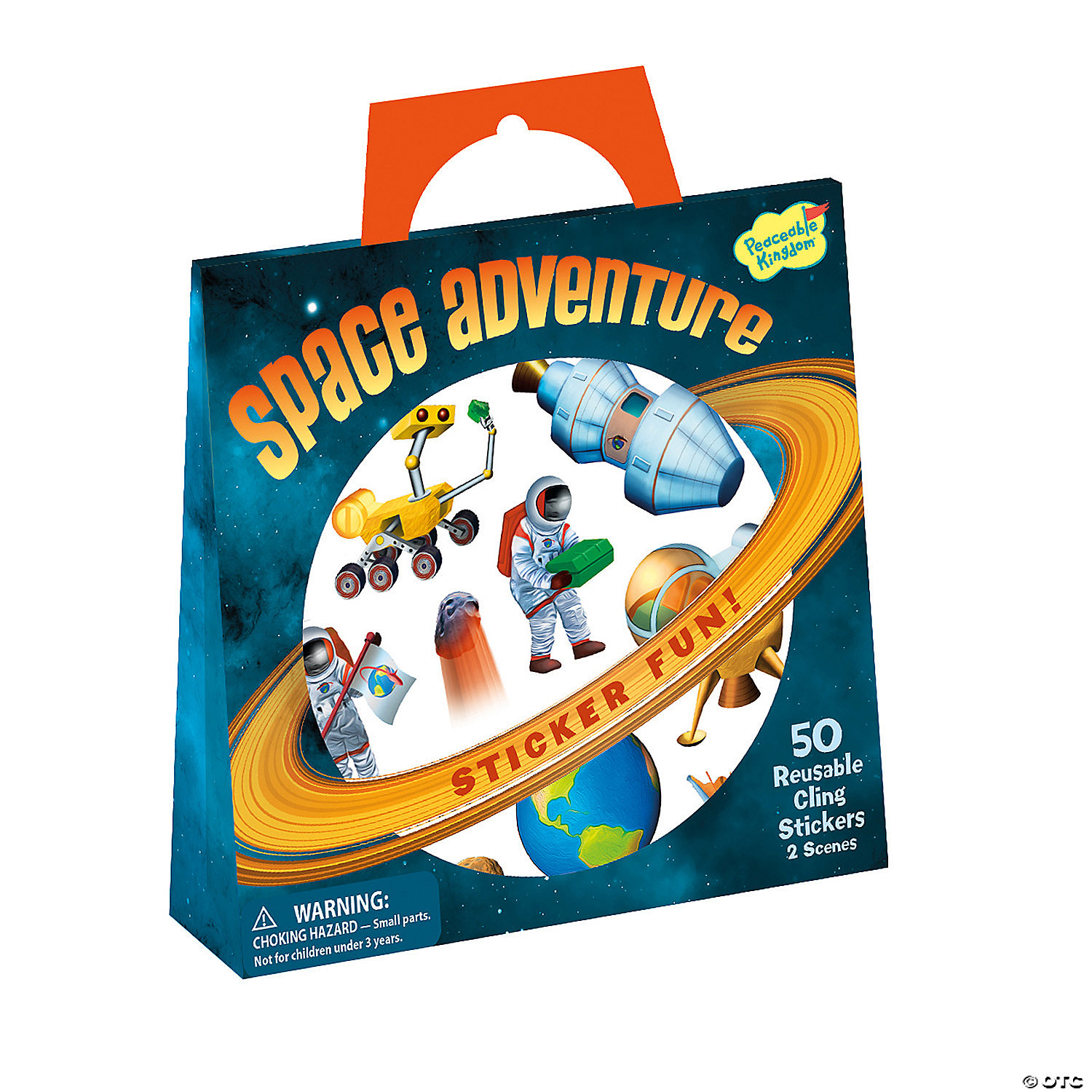 Space Adventure Reusable Sticker Tote MW Space Adventure Reusable Sticker Tote -MindWare SHOP space adventure reusable sticker totesp63