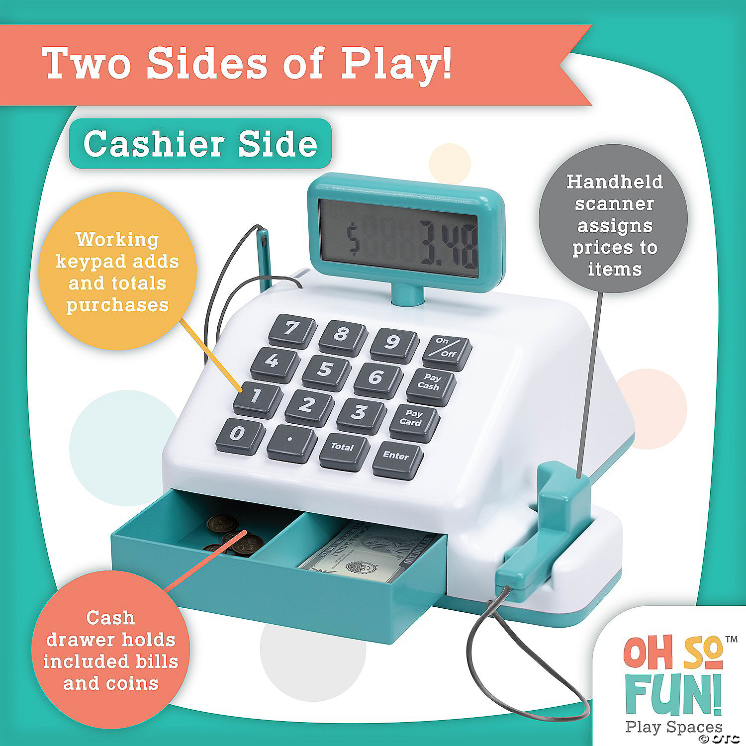 MW Teach And Talk Cash Register 5 MW Teach And Talk Cash Register - Image 3