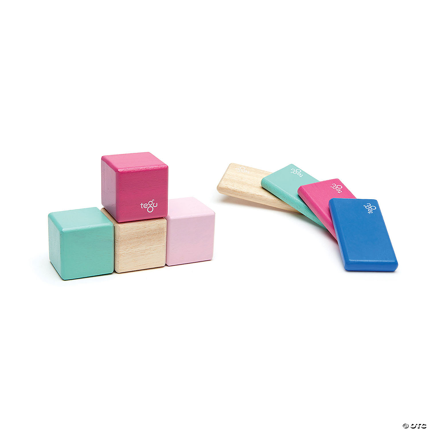 MW Tegu Magnetic Wooden Blocks, 8-Piece Pocket Pouch, Blossom 7 MW Tegu Magnetic Wooden Blocks, 8-Piece Pocket Pouch, Blossom - Image 5