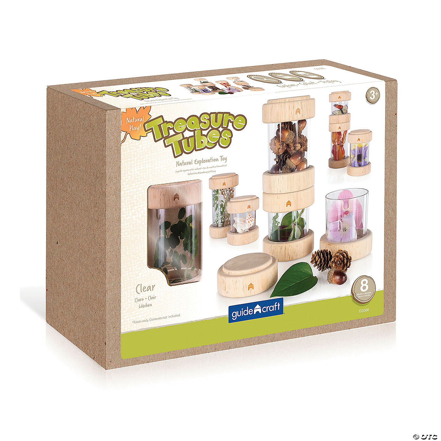 MW Treasure Tubes -Clear 3 MW Treasure Tubes -Clear