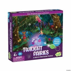 MW Twilight Fairies Seek And Find Glow Puzzle