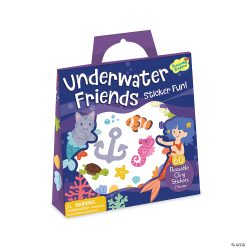MW Underwater Friends Reusable Sticker Tote