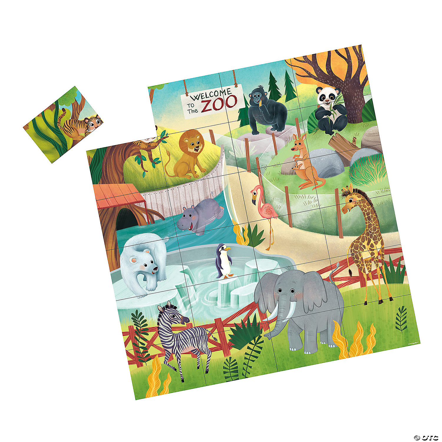 Zoo Animal Puzzle & Match Up Game MW Zoo Animal Puzzle & Match Up Game -MindWare SHOP zoo animal puzzle and match up game14166764 a02